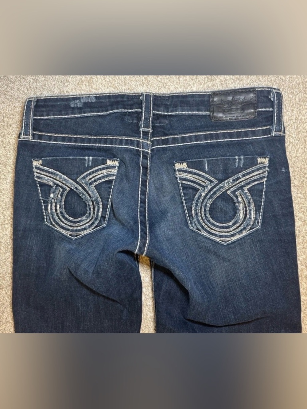 Big Star LIV Women's 28 R Boot Cut Jeans
Stretch Denim Distressed Msrs 31 X 32 - Picture 5 of 12